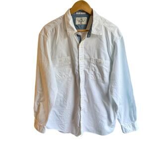 Nautica True Craftsmanship Sea Voyage Men's XL long sleeve button-down shirt